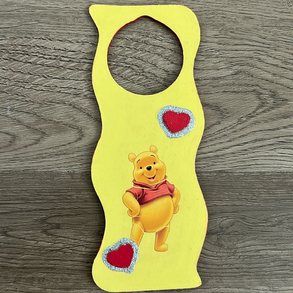 Handmade Other - ♥️ Winnie The Pooh Wooden Door Hanger